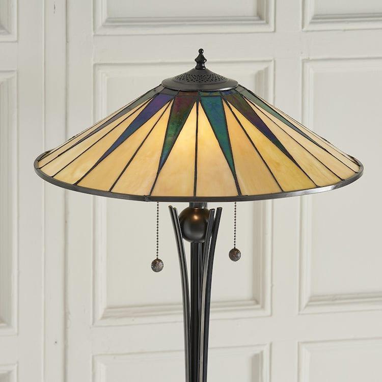 dark star tiffany floor lamp mDining room lighting