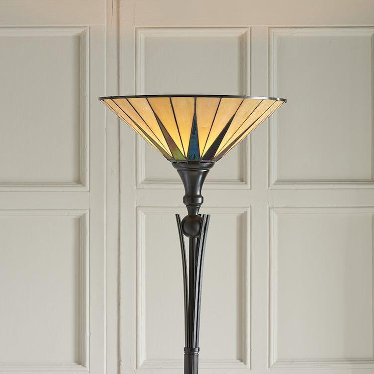 dark star tiffany uplighter floor lamp kitchen lighting image