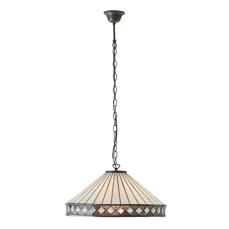 Tiffany Ceiling Pendant Lights - Fargo Tiffany Ceiling Light 64147 1 Bulb Fitting