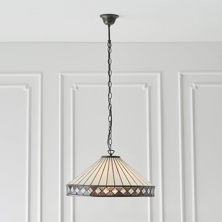 fargo tiffany large pendant light Hallway Lighting Image
