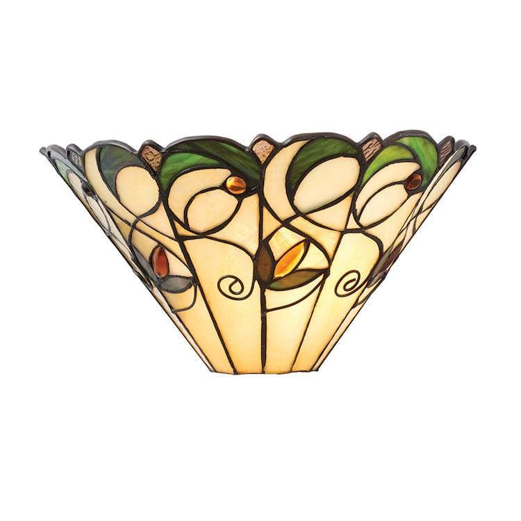 Tiffany Wall Lights - Jamelia Tiffany Wall Light 64198