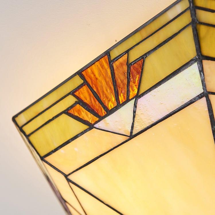 nevada tiffany ceiling flush light close fitting image