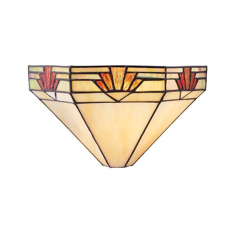 Tiffany Wall Lights - Nevada Tiffany Wall Light 64288