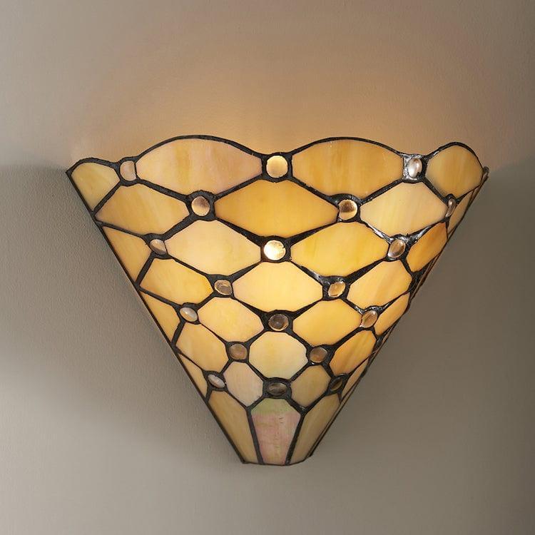 pearl tiffany wall light