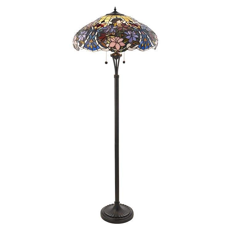 Tiffany Floor Lamps - Sullivan Tiffany Floor Lamp 64323