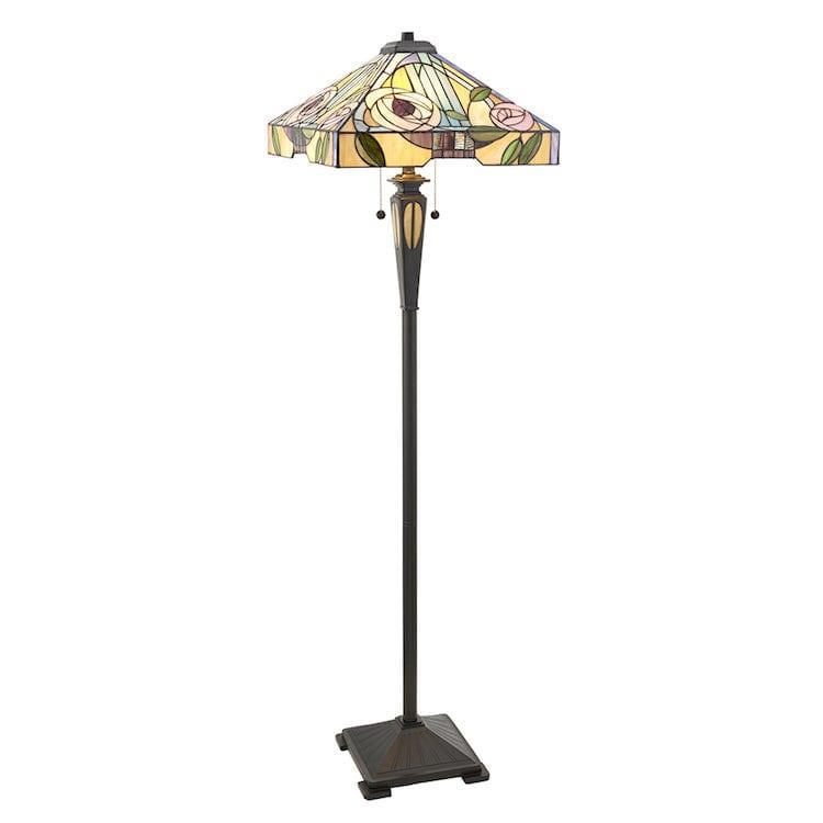 Tiffany Floor Lamps - Willow Tiffany Floor Lamp 64383