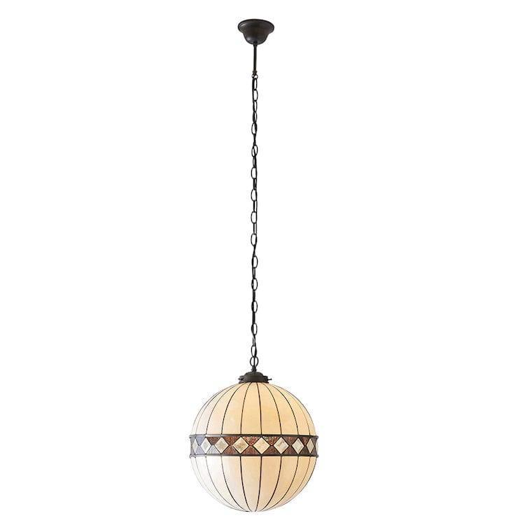 Tiffany Ceiling Pendant Lights - Fargo Medium Tiffany Globe Ceiling Light 67045