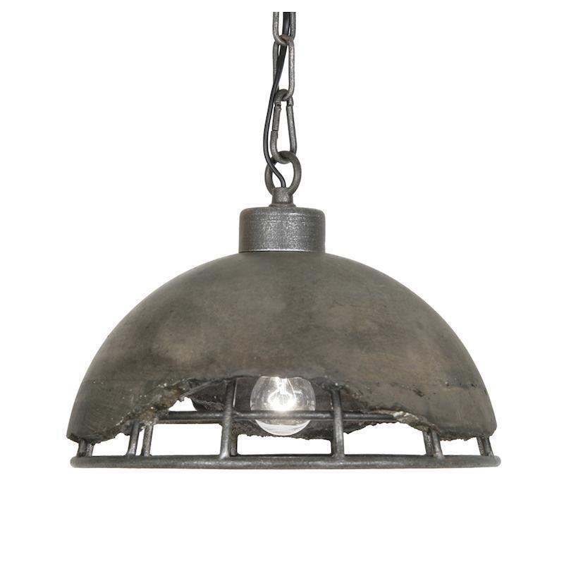 Kellen Concrete 1 Light Ceiling Light-Ceiling Pendant Lights-Oaks Lighting-1-Tiffany Lighting Direct