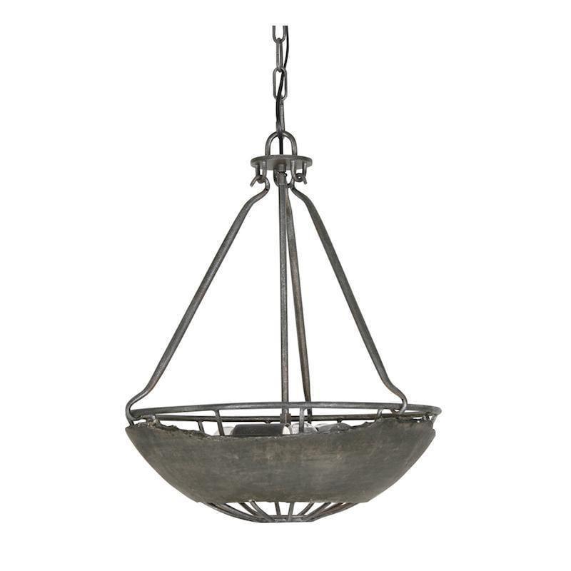 Kellen Concrete Inverted Ceiling Light