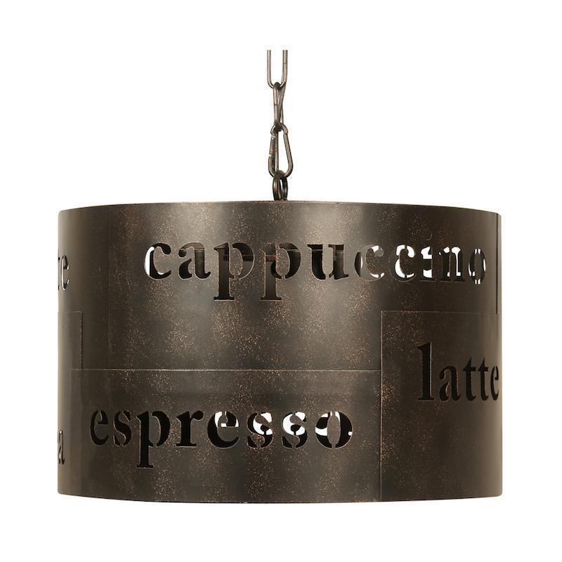 Mille Black/Gold Ceiling Light