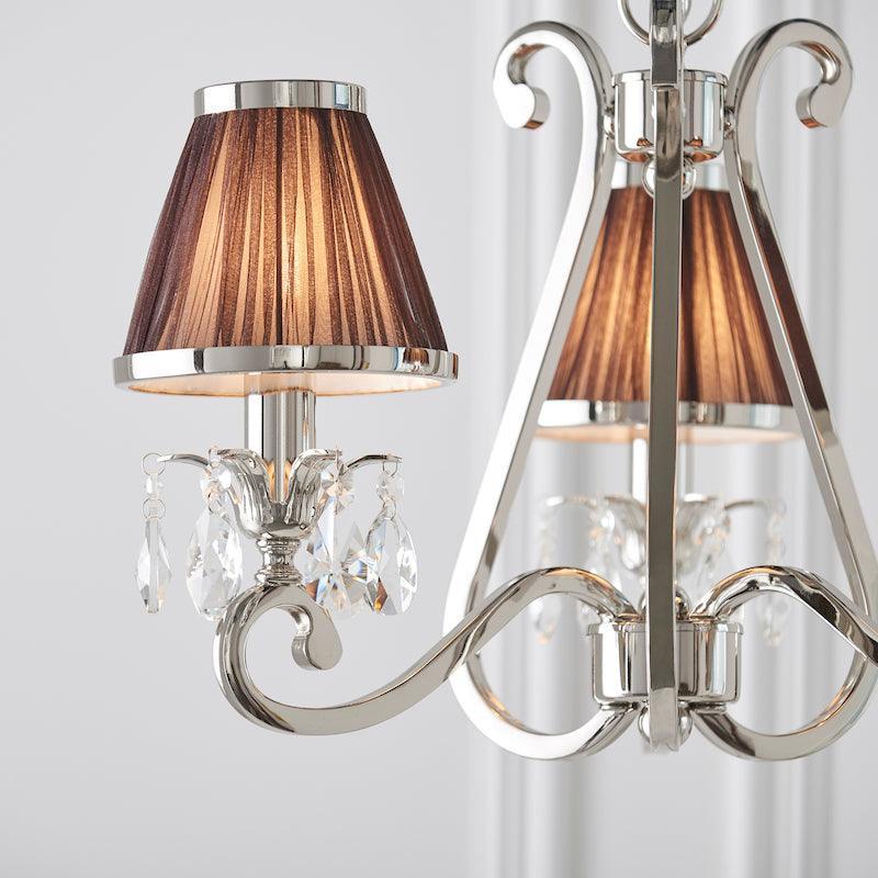 oksana nickel chandelier 63513 shade close up