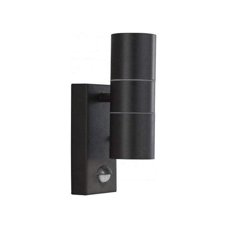 black up downlighter led outdoor pir wall light by searchlight Lighting, LED Lamp Bulb Guide