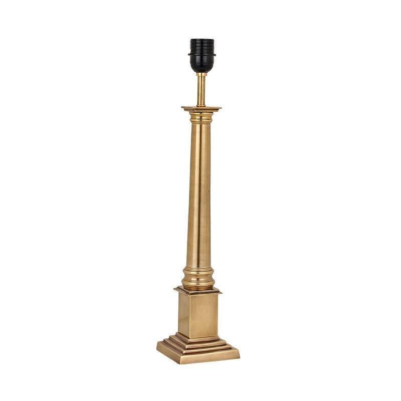 Interiors 1900 Nelson Medium Solid Brass Table Lamp Base 1