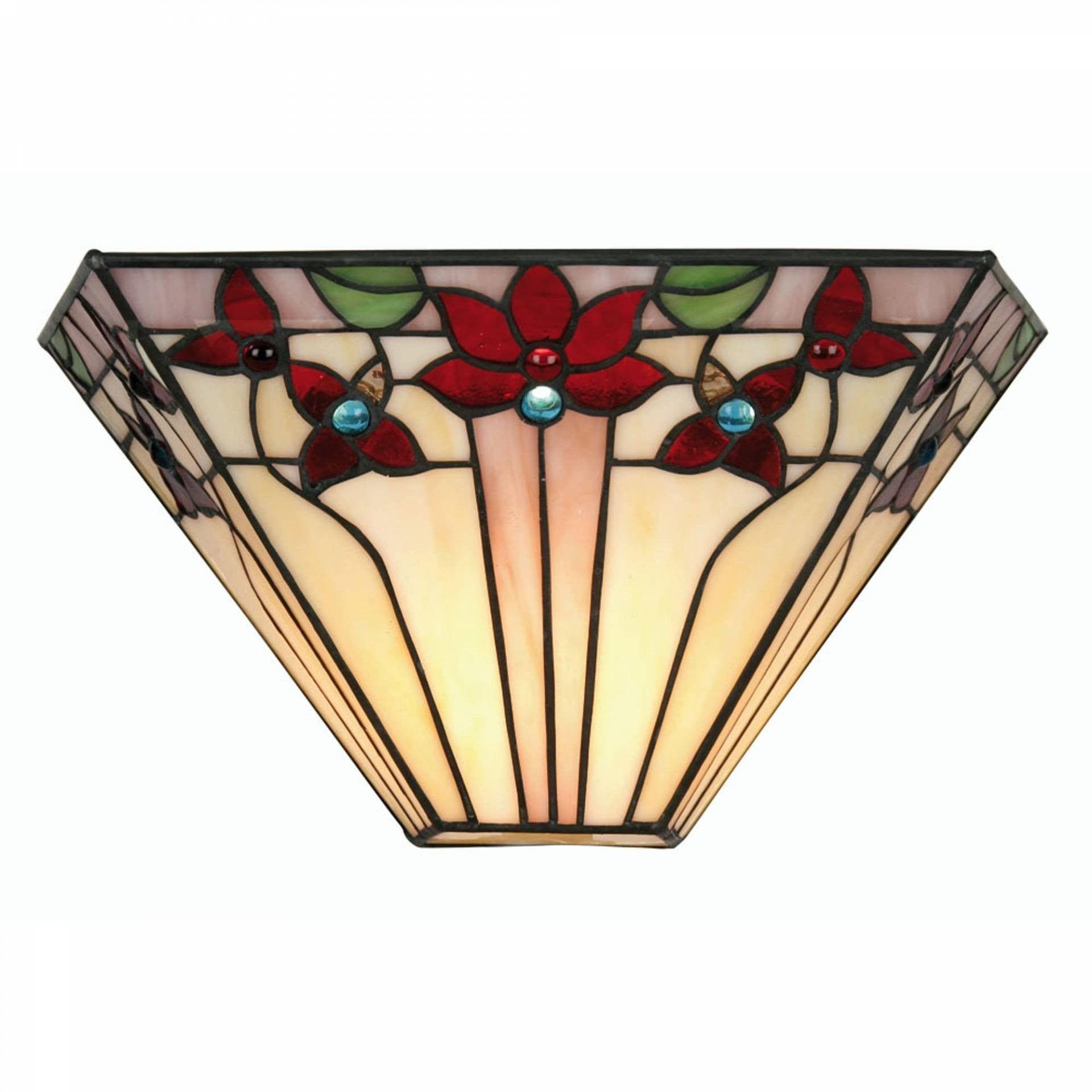 Tiffany Wall Lights - Camillo Tiffany Wall Light OT 3589 WB