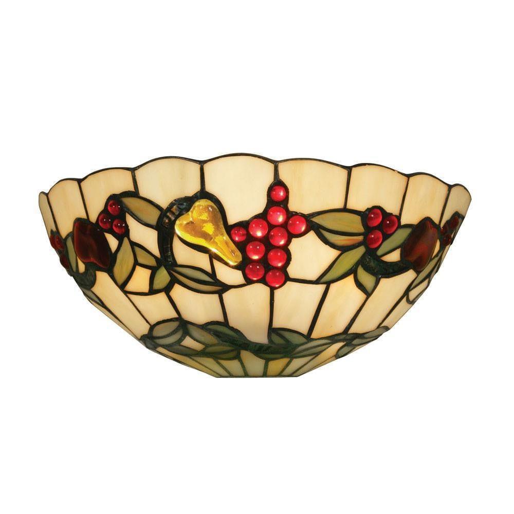 Tiffany Wall Lights - Oaks Tiffany Fruit Wall Light OT 4228 WB