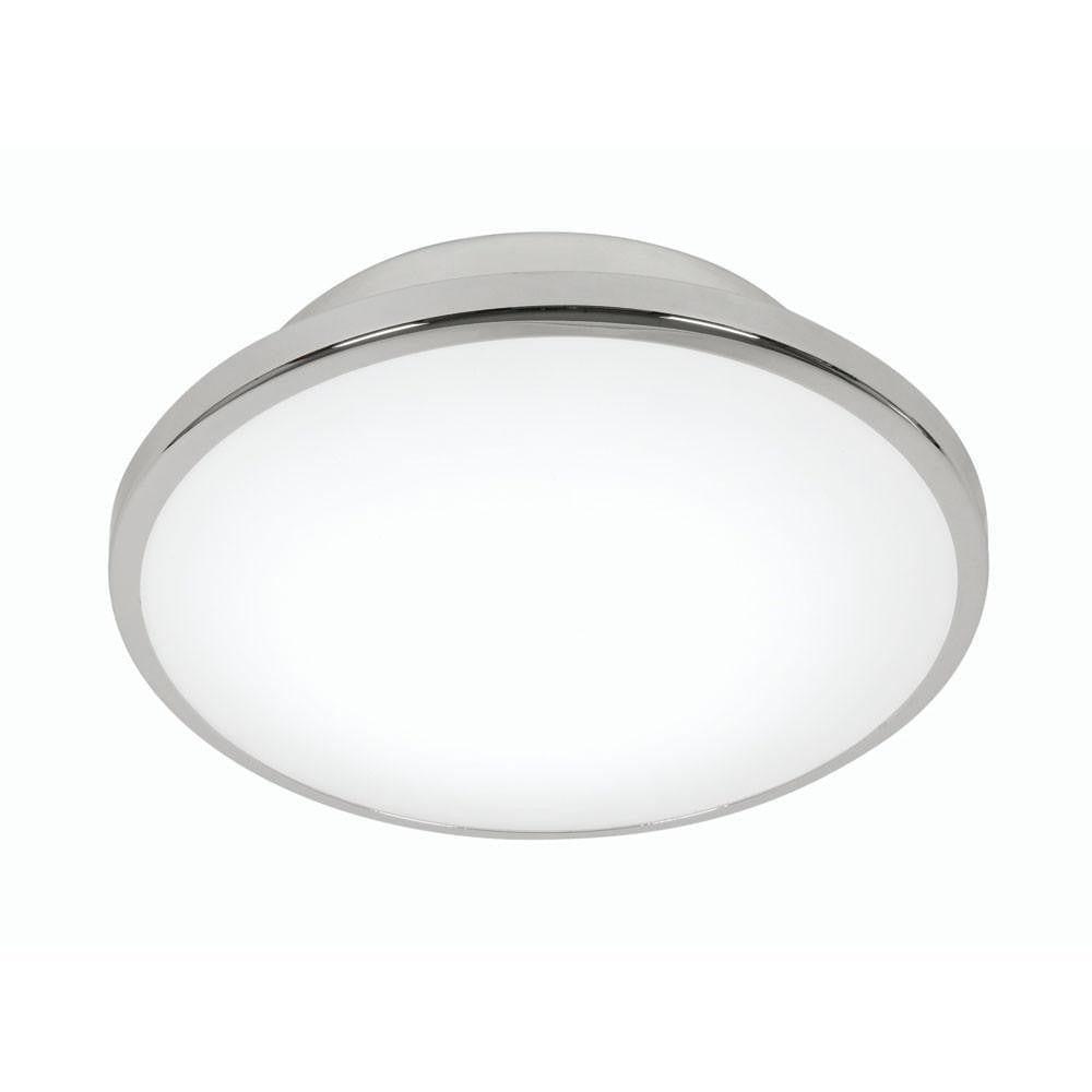 Traditional Bathroom Lights - Palpo Chrome Small Large Flush Bathroom Ceiling Light 785/16 CH