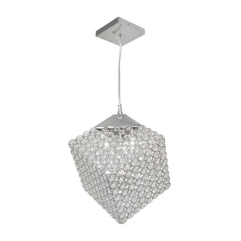 Traditional Ceiling Pendant Lights - Blitz 4 Light Chrome Pendant Ceiling Light 2314/4 CH