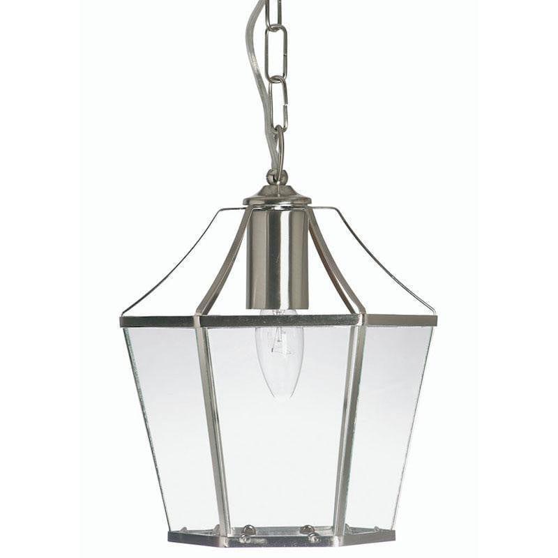 Traditional Ceiling Pendant Lights - Dulverton Antique Chrome Pendant Ceiling Light 1044 AC
