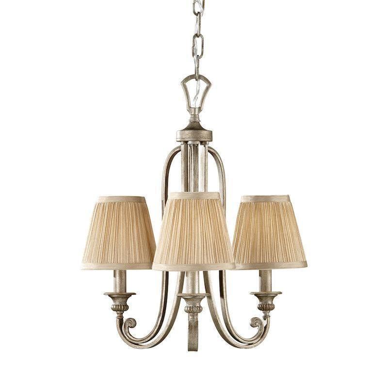 Traditional Ceiling Pendant Lights - Feiss Abbey 3lt Chandelier Ceiling Light FE/ABBEY3