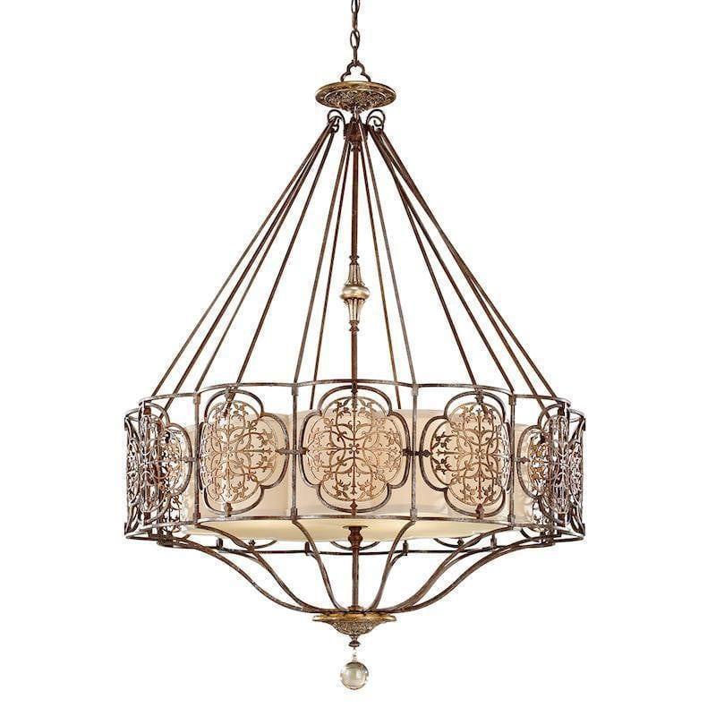Traditional Ceiling Pendant Lights - Feiss Marcella Pendant Chandelier Celing Light FE/MARCELLA4