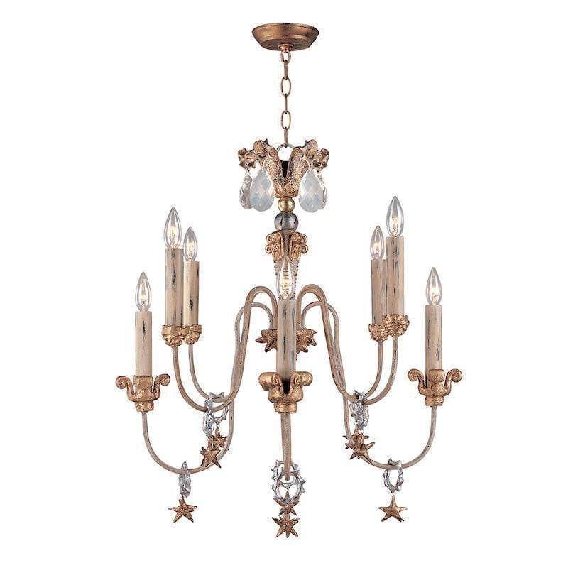 Traditional Ceiling Pendant Lights - Flambeau Mignon Pendant Ceiling Light FB/MIGNON8
