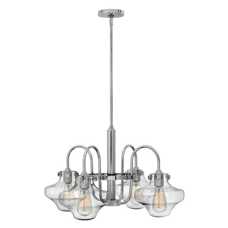 Traditional Ceiling Pendant Lights - Hinkley Congress Clear Glass Pendant Ceiling Light HK/CONGRES4/B CM