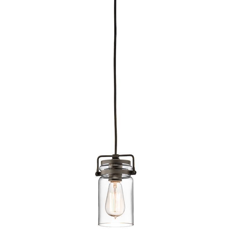 Traditional Ceiling Pendant Lights - Kichler Brinley Mini Pendant Ceiling Light KL/BRINLEY/MP