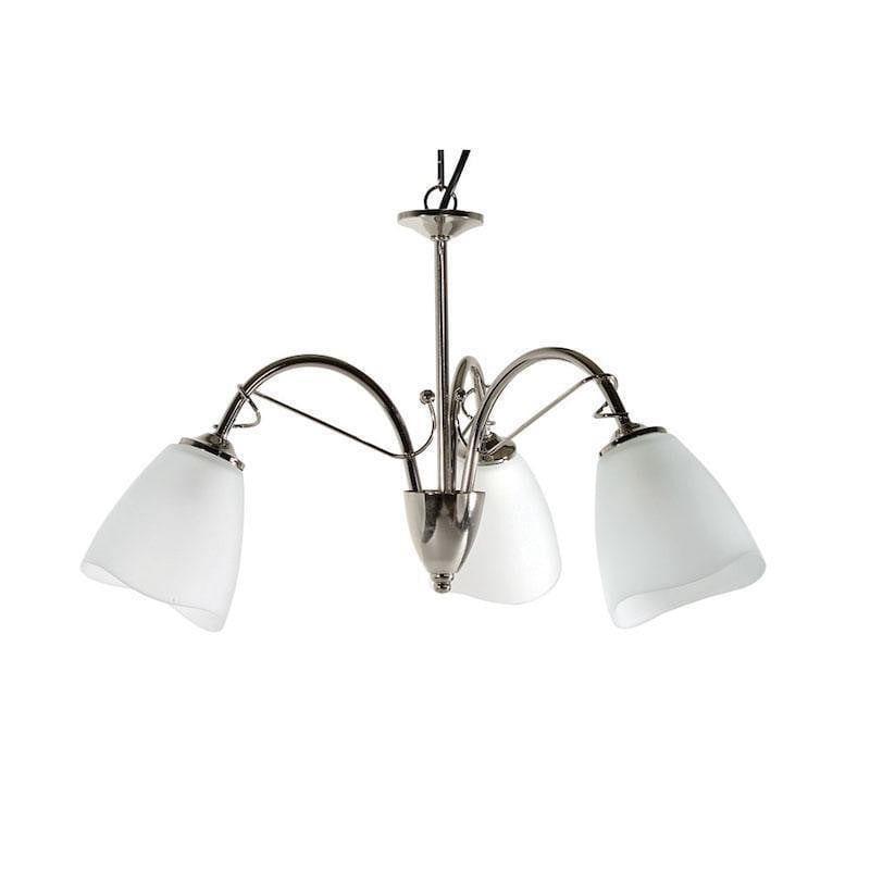 Traditional Ceiling Pendant Lights - Turin 3 Light Chrome Pendant Ceiling Light 4106/3 CH