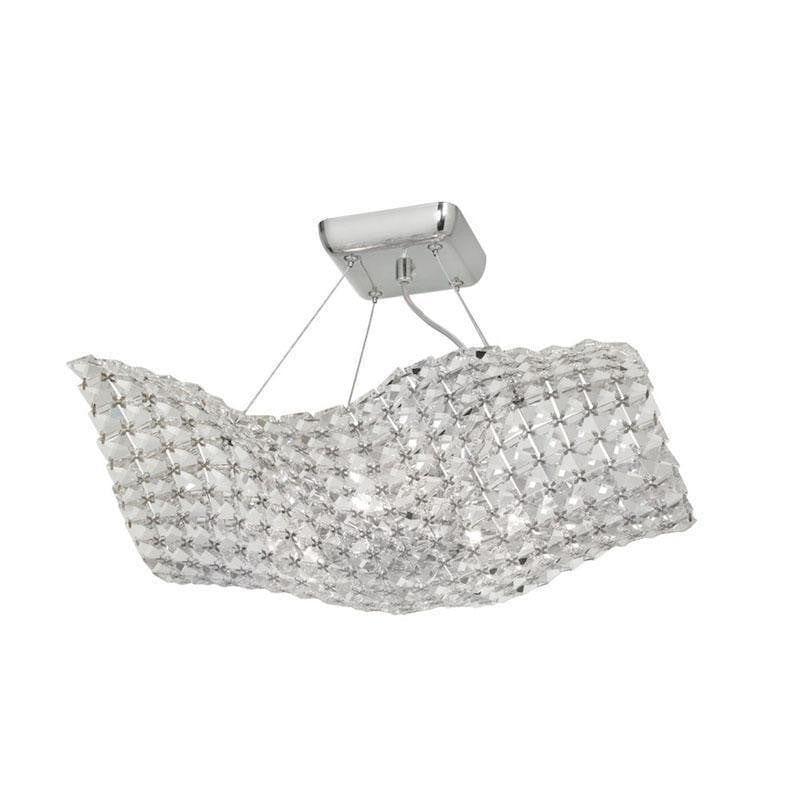 Traditional Flush & Semi Flush Ceiling Lights - Glitter 4 Light Semi Flush Ceiling Light 2591/4