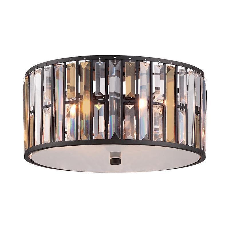 Traditional Flush & Semi Flush Ceiling Lights - Hinkley Gemma Flush Mount Ceiling Light HK/GEMMA/F VBZ