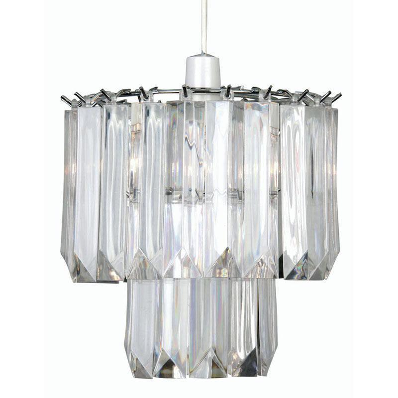 acrylic clear non electric pendant ceiling light 807 ne Living Room Image