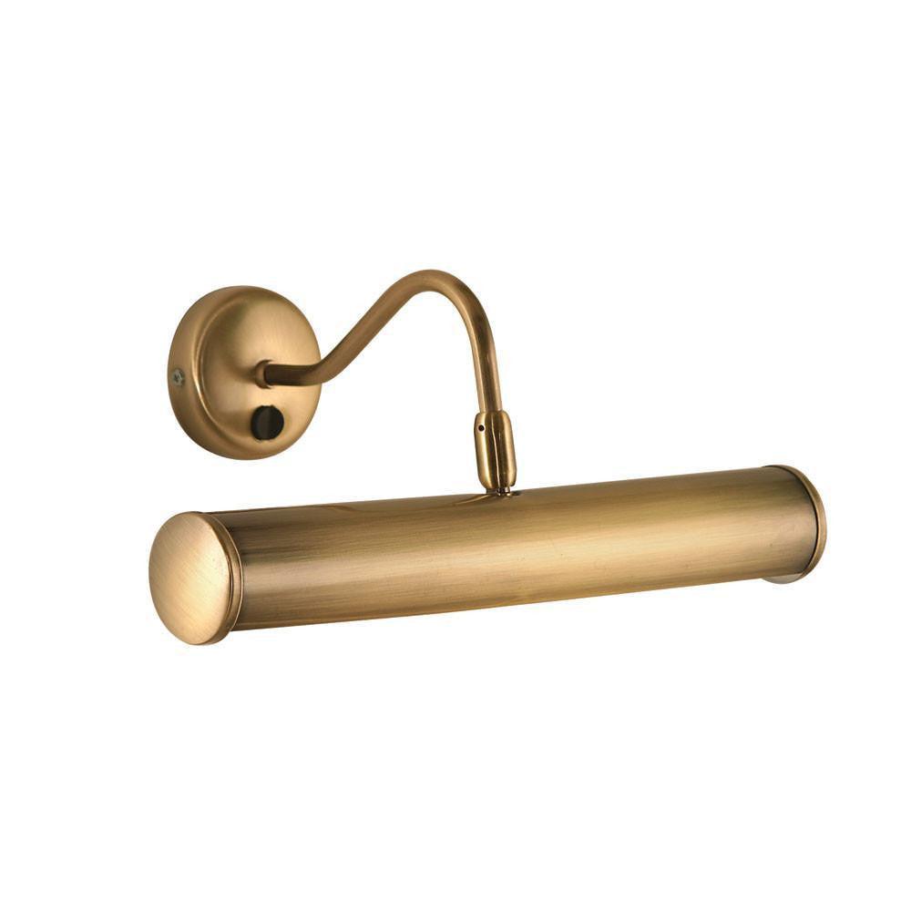 bayonet cap antique brass finish picture light Living Room Image