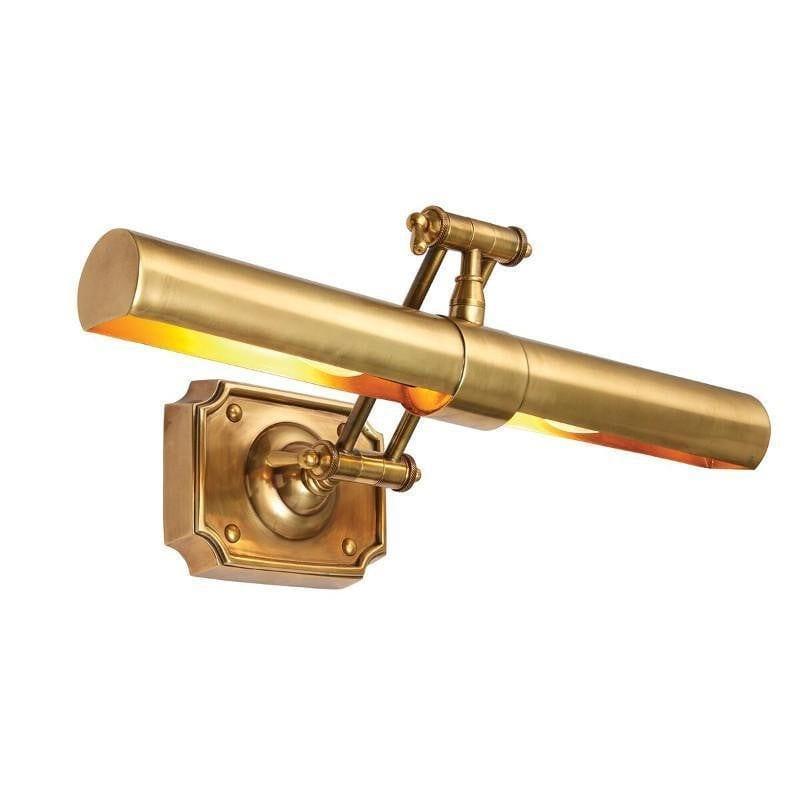 Traditional Picture Lights - Winchester Mellow Brass Large Picture Light 69833 By Interiors 1900