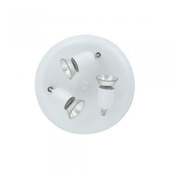Traditional Spotlights - Bas White 3 Light Spotlight 4003 F WH