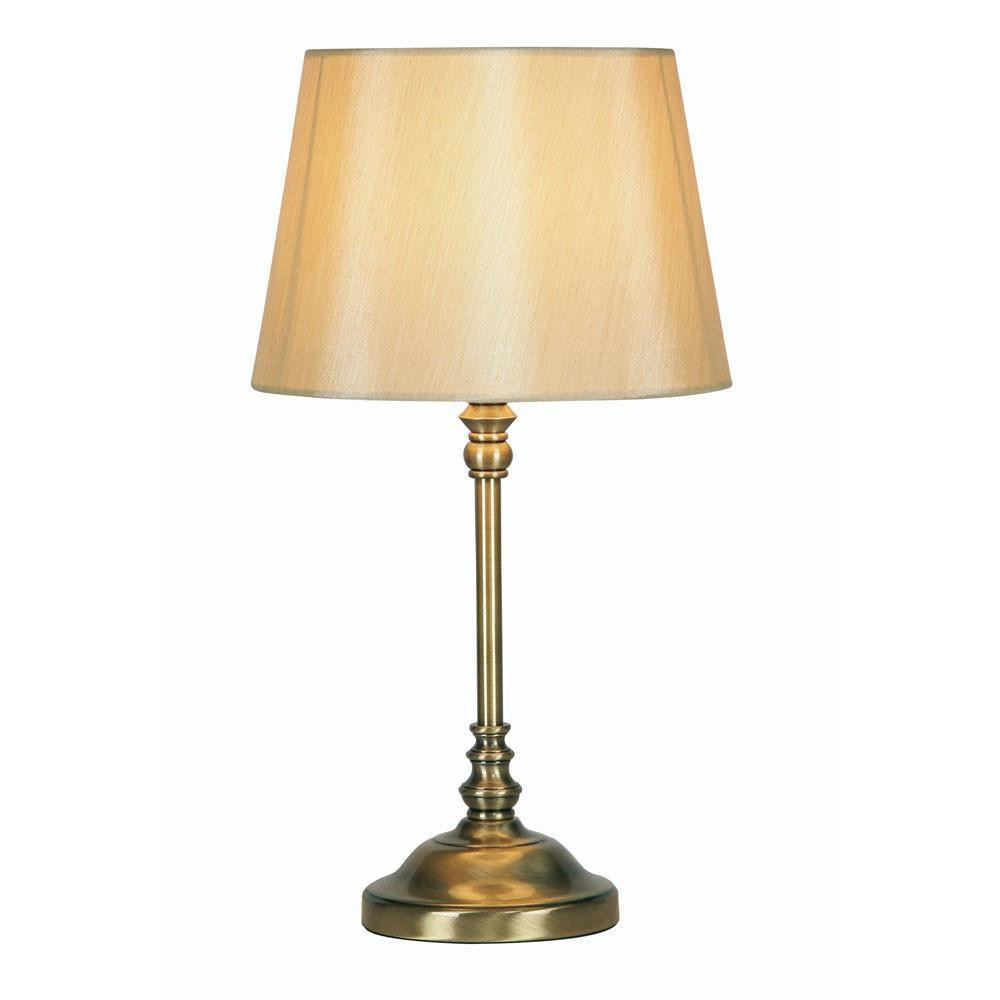 alina small antique brass bedside lamp Size Guide Iimage