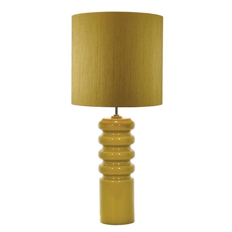 Elstead Contour Lime Ceramic Table Lamp