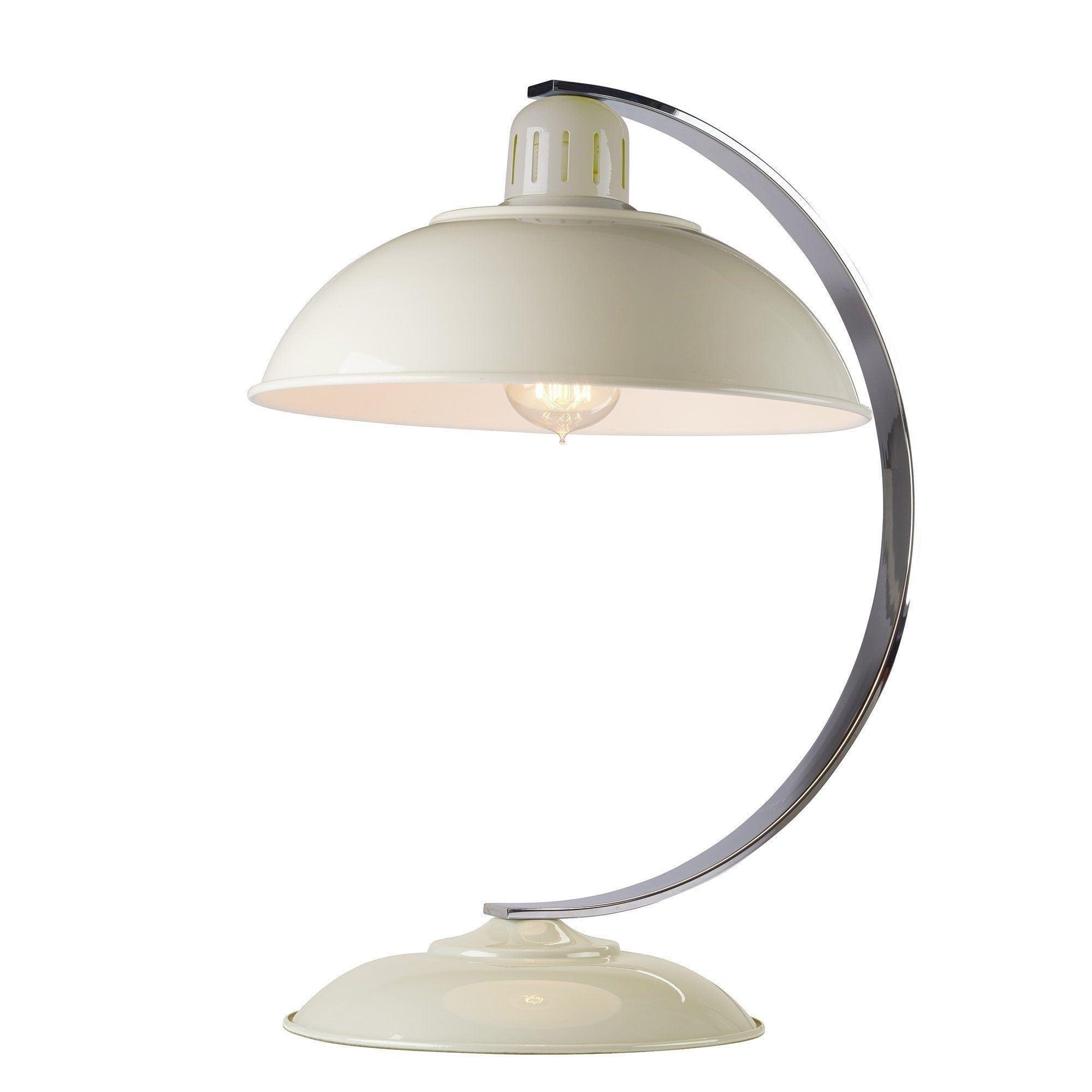 Traditional Table Lamps - Elstead Franklin Cream Desk Lamp FRANKLIN CREAM
