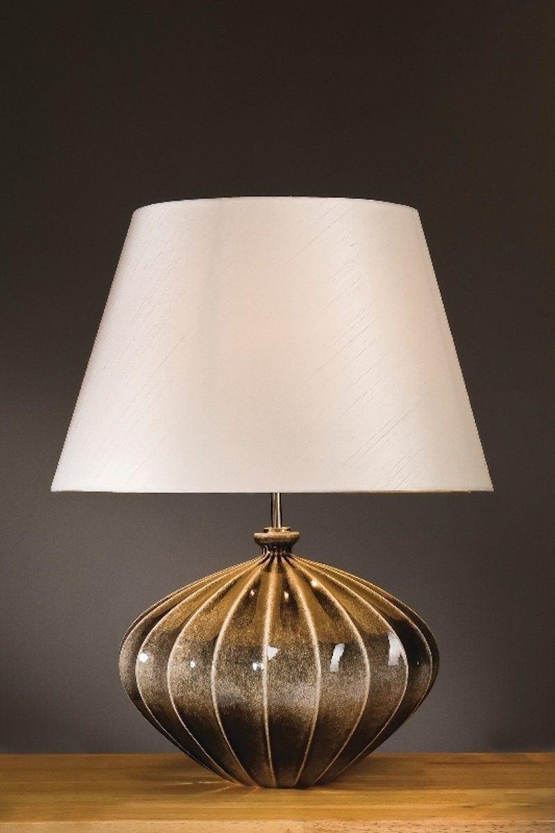 pumpkin ceramic table lamp living room image