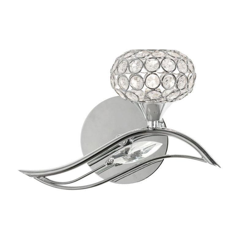 Traditional Wall Lights - Esmee 1 Light chrome Wall Light 3050/1 R CH
