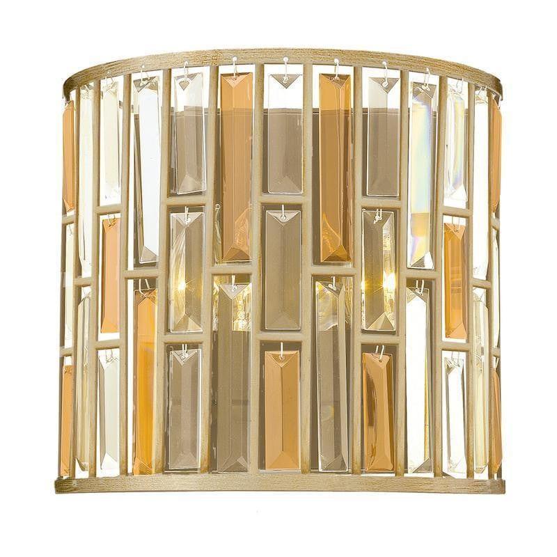 Traditional Wall Lights - Hinkley Gemma 2It Wall Light HK/GEMMA2/A SL