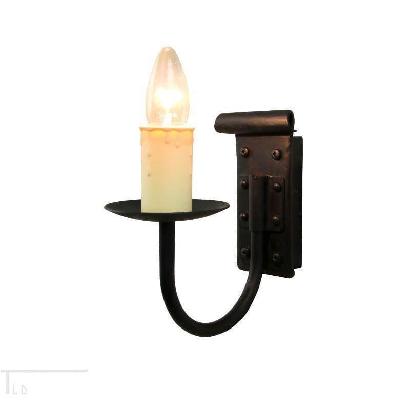 Traditional Wall Lights - Kansa Chaucer Single Wall Light CHAUCER97