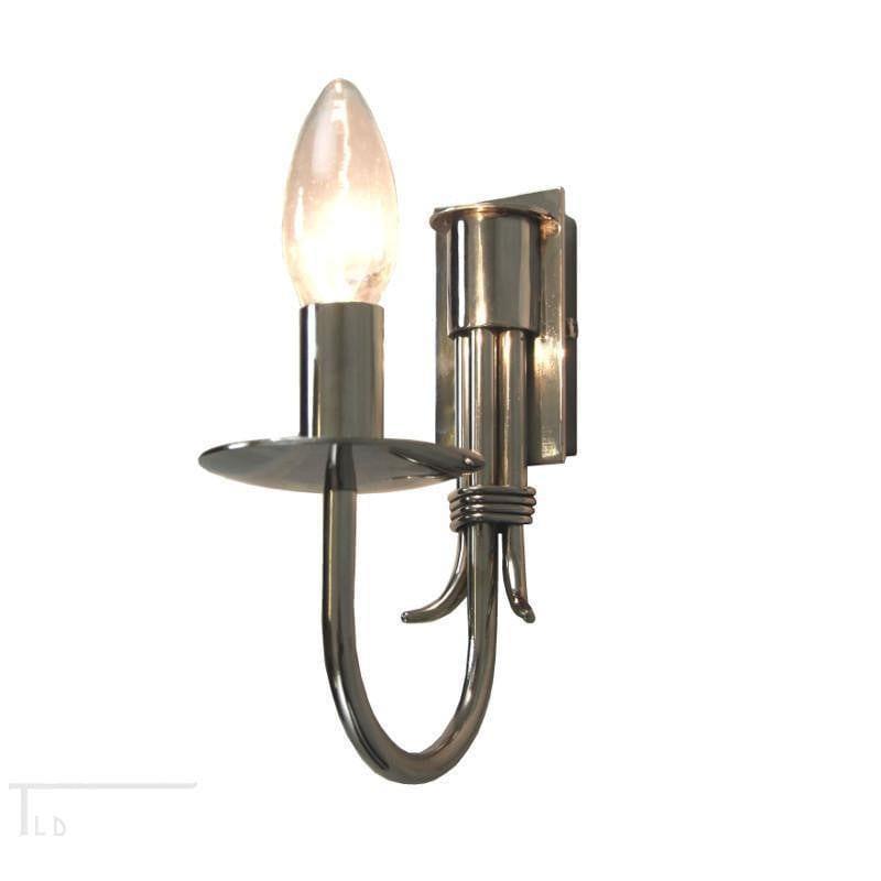 Traditional Wall Lights - Kansa Malmo Stainless Steel Single Wall Light MALMO74