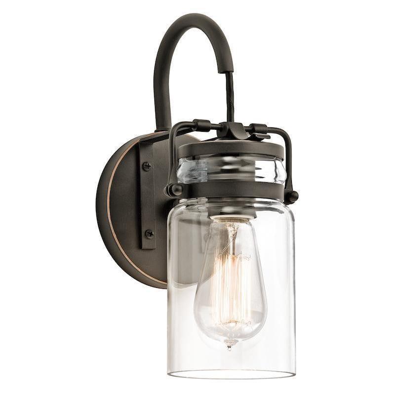 Traditional Wall Lights - Kichler Brinley 1lt Wall Light KL-BRINLEY1 1