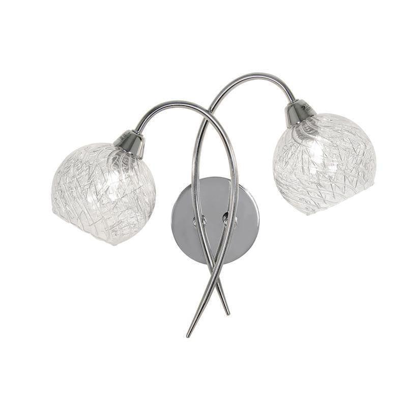 Traditional Wall Lights - Tarn Twin Arm chrome Wall Light 2021/2 CH