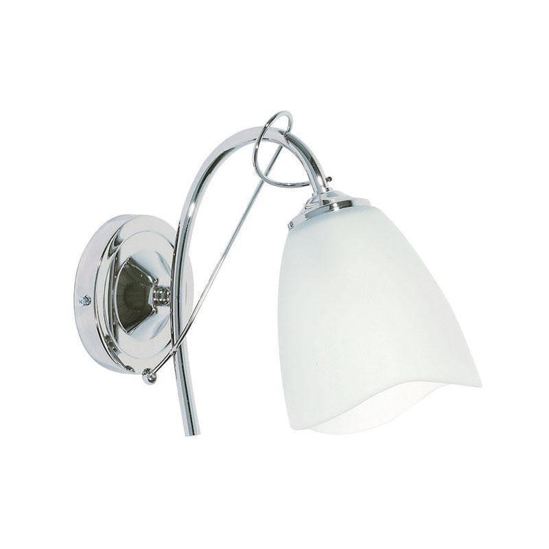 Traditional Wall Lights - Turin 1 Light chrome Wall Light 1123/1 CH