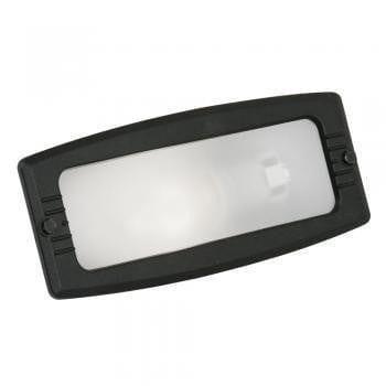 Oaks Outdoor Black Recessed Brick Light-warehouse-180926
