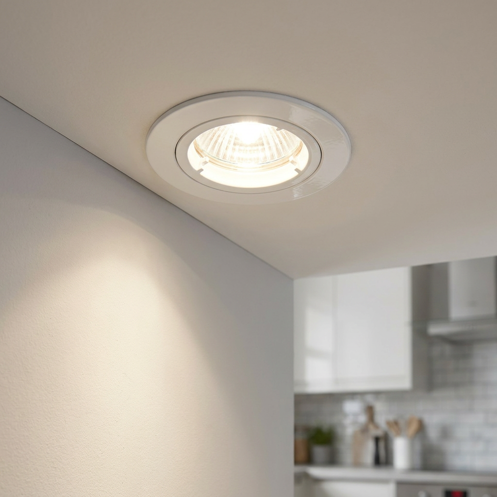 Cast Fixed White Recessed Downlight-warehouse-180926