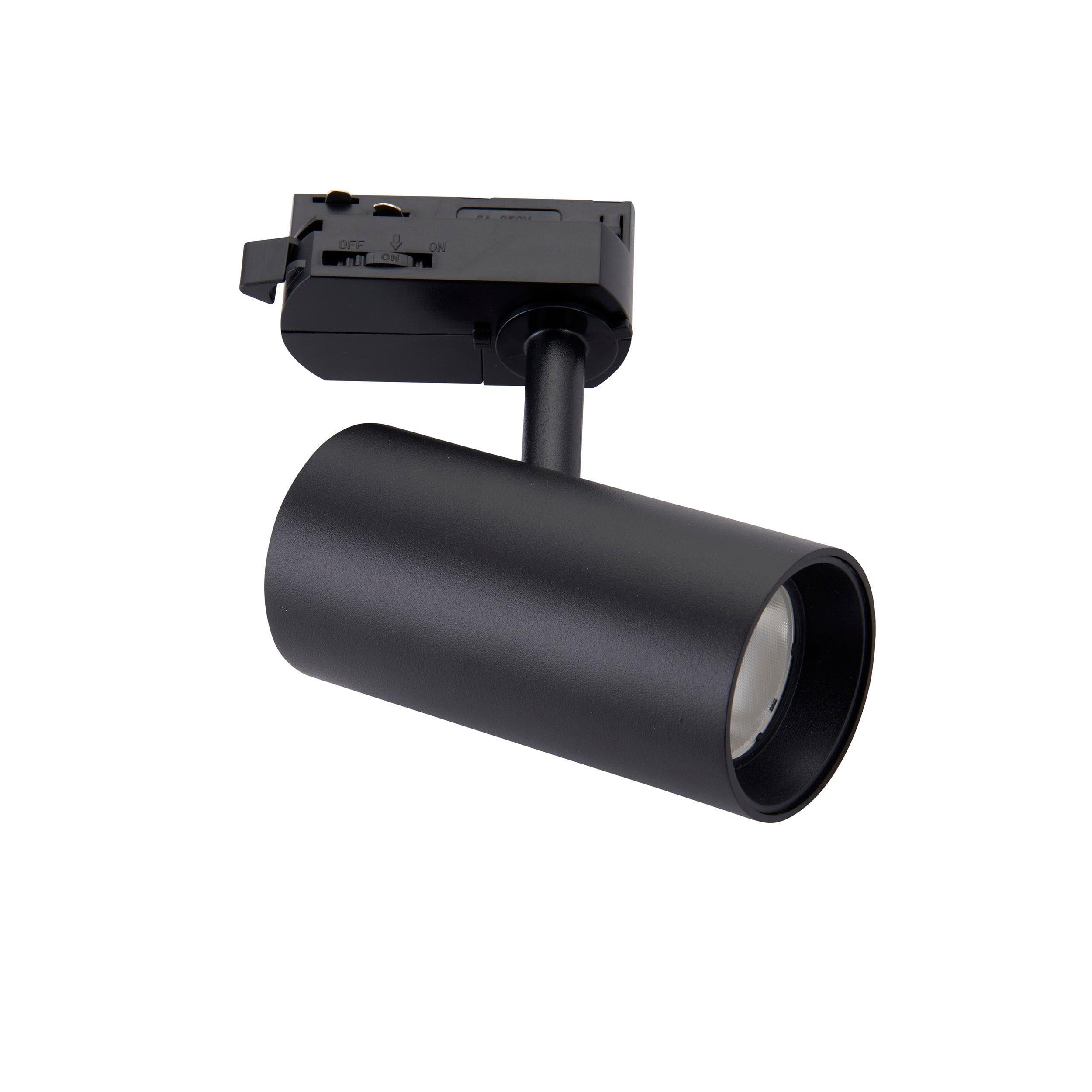 coltled 15w track head light matt black cool white by saxby lighting, close up image 34