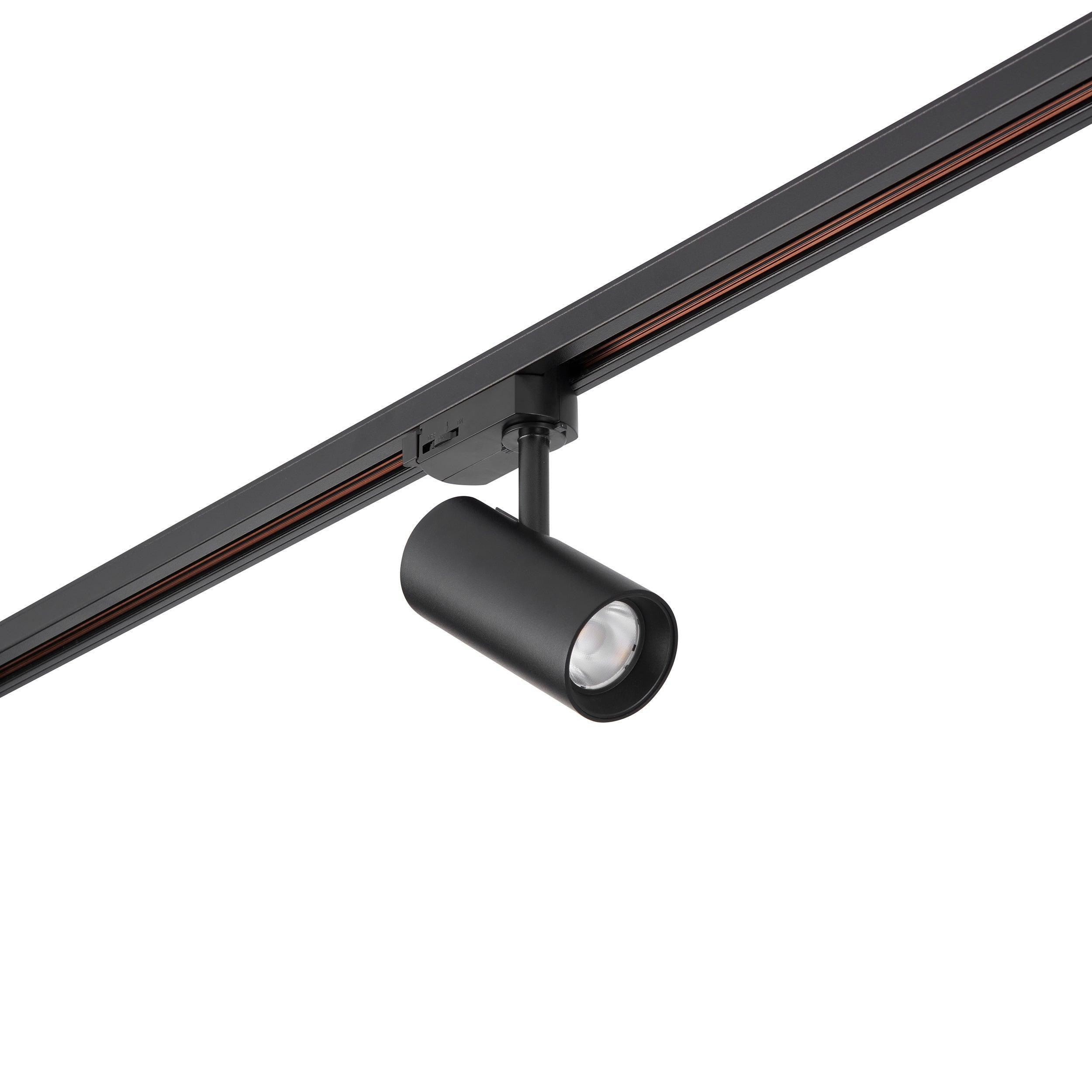 coltled 15w track head light matt black cool white by saxby lighting, close up image 26