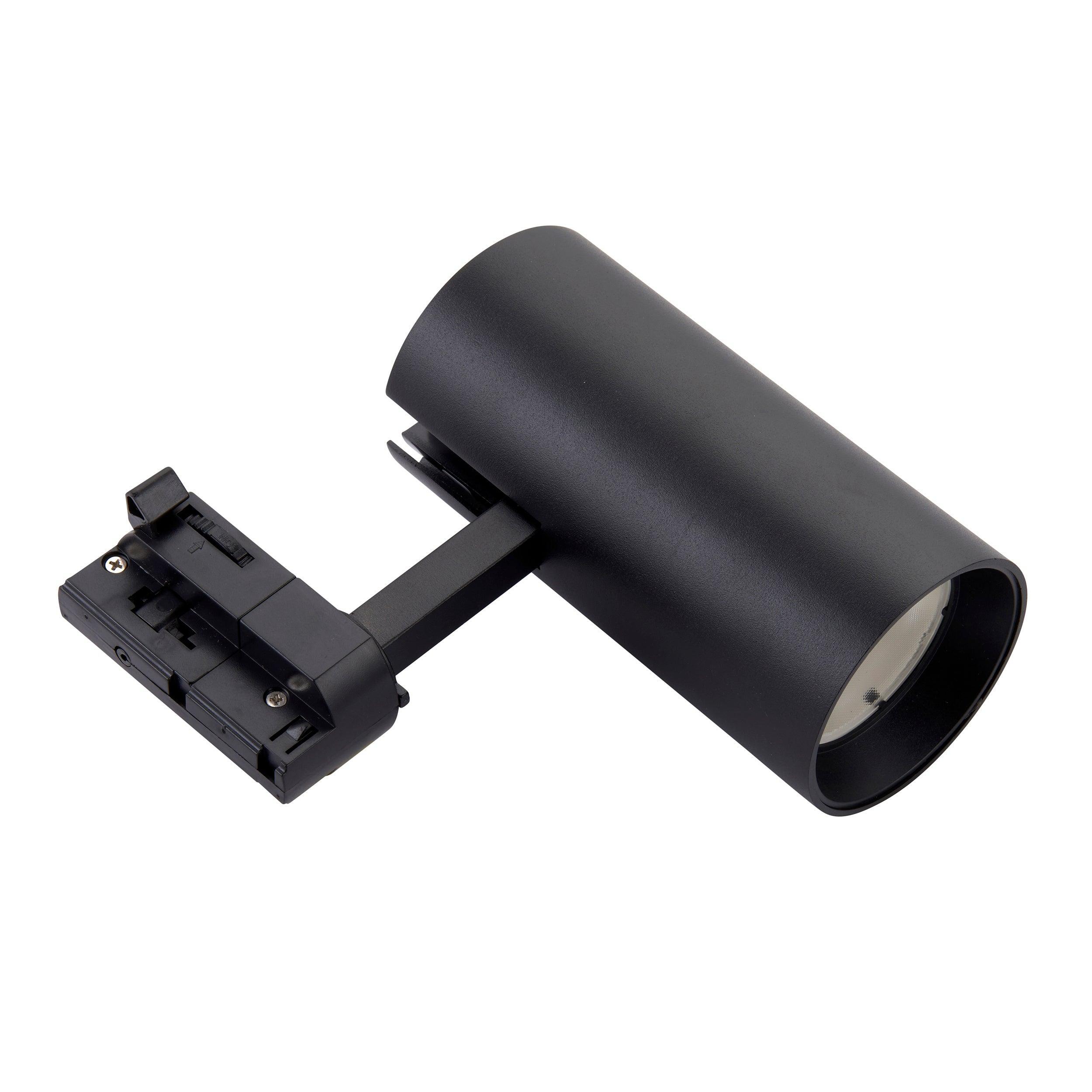 coltled 23w track head 3000k matt black cool white by saxby lighting, close up image 30